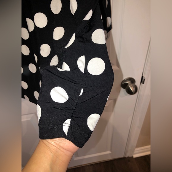 CLEO | Polka Dotted Blouse: XXL - Picture 11 of 16